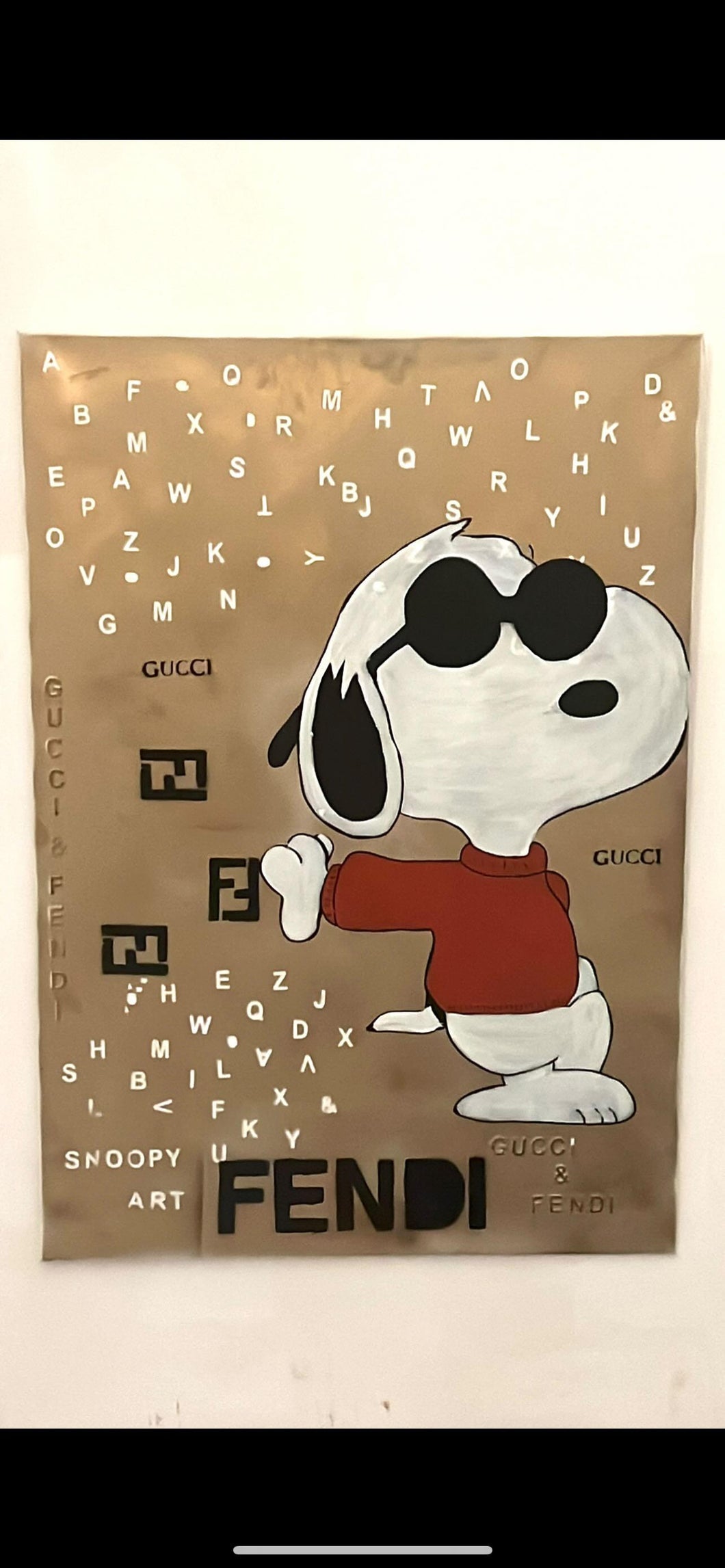 Snoopy gold